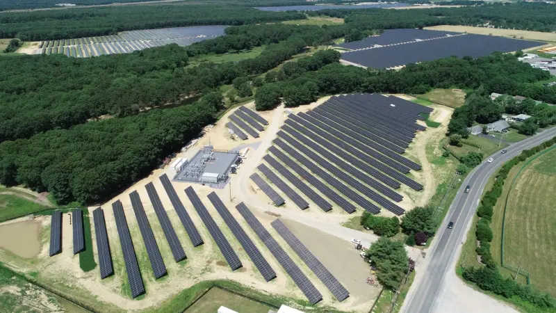 Imagen relacionada con Calverton Solar Farm